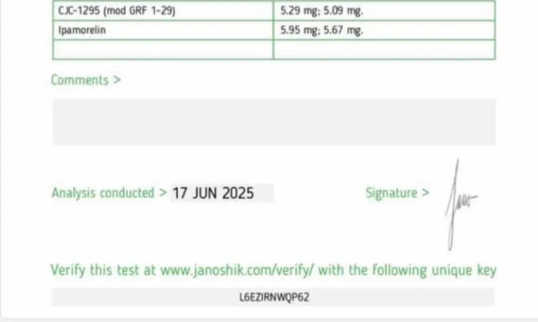 cjc 1295/ipamorelin no dac